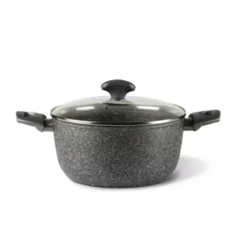 Кастрюля TVS MINERALIA 20см 2,7л с крышкой (BL48020291R001C)