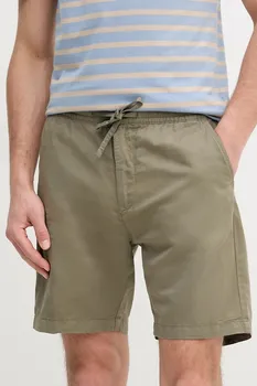 Льняные шорты Relaxed Linen Smart Shorts Pepe Jeans, зеленый