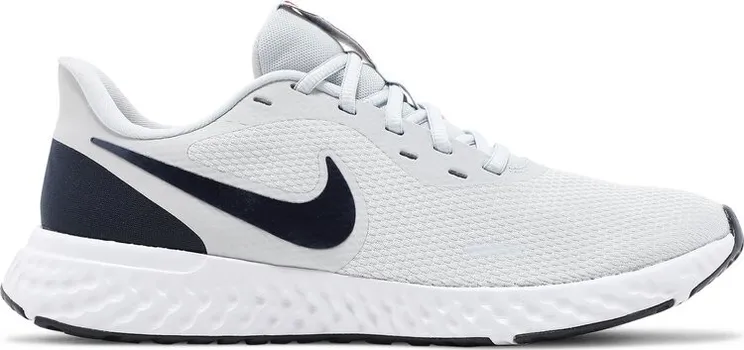 Кроссовки Nike Revolution 5 'Pure Platinum Thunder Blue', серый