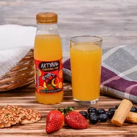Напиток на сыворотке вкус апельсин-манго Актуаль 310г