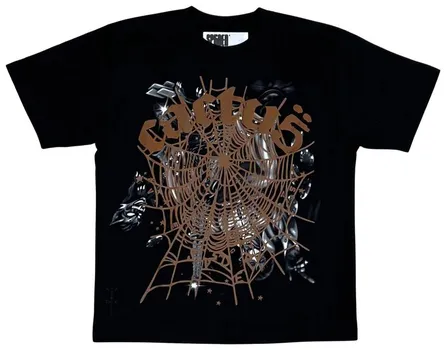 Футболка Sp5der x Travis Scott x ComplexCon Tee 'Black', черный