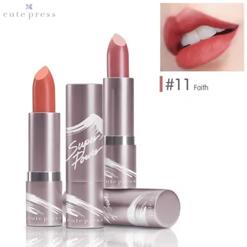 Губная помада Cute Press Superpower Silky Matte Lipstick 3,7 г - Thai Cosmetic Make Up 05 Smile