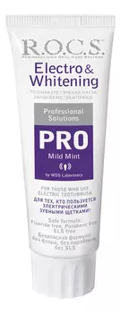 Зубная паста Pro Mild Mint Electro &amp; Whitening: Паста 74г