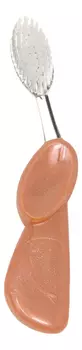 Зубная щетка для левшей со сменной головкой Toothbrush Big Brush Seashell Coral BBL-05
