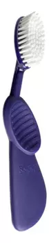 Зубная щетка для правшей с резиновой ручкой Toothbrush Flex Brush Purple/White SRB-181