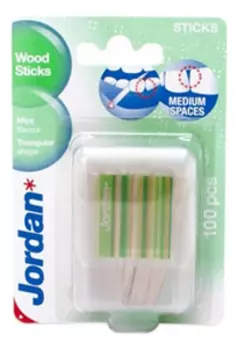 Зубочистки Jordan Sticks Medium Spaces 100шт (в ассортименте)