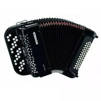 Баян Hohner Nova I 49 F black (B-Stepped)