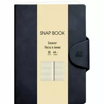 Бизнес-блокнот Listoff Snap Book. No 6, 80 листов, в линейку, А4-