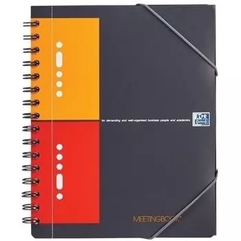 Бизнес-тетрадь "International MeetingBook" A5, 80 листов в клетку