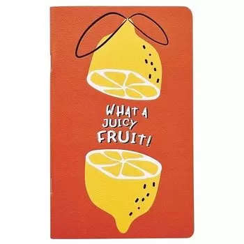 Блокнот Be Smart Fruits Лимон, в линейку, 48 листов, 130 х 210 мм