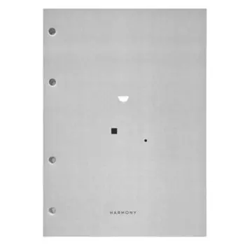 Блокнот Be Smart, коллекция Minimalism, в клетку, 80 листов, 14 х 19,8 см, серый