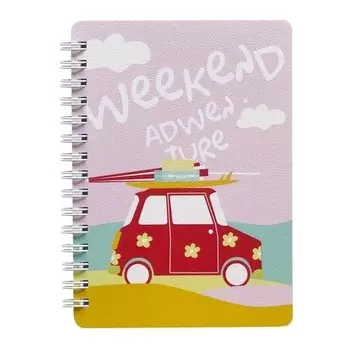 Блокнот Be Smart "Weekend", 80 листов, в клетку, 10,2 х 14,2 см