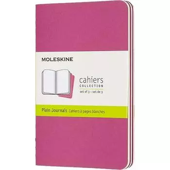 Блокнот "Cahier Journal" Pocket, 32 листа, 70 г/м2, нелинованный, 9 x 14 см, розовый неон