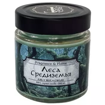 Ароматическая свеча Fragrance &amp; Flame «Леса Средиземья», 200 мл