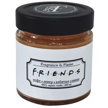 Ароматическая свеча Fragrance &amp; Flame "Friends", 200 мл