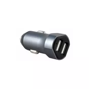 Автомобильное зарядное устройство "Alu drive 2 USB Aluminium 4.8A. Gunmetal"