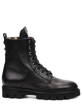 Ботинки кожаные PHILIPP PLEIN