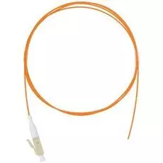 Пигтейл NikoMax NMF-PT1M2C0-LCU-XXX-001-2 монтажный, многомодовый 50/125мкм, стандарта OM2, LC/UPC, LSZH нг(A)-HFLTx, 0.9мм, оранжевый, 1м, уп-ка 2шт.