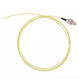 Пигтейл TELCORD ШОС-0.9-PT-FC/U-SM-1.5м-LSZH-YL FC/UPC, SM(G.652.D), 0.9мм, LSZH, 1.5м
