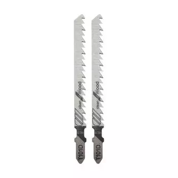 Пилка для электролобзика KRANZ KR-92-0304 100 мм 6 з/д 6-60 мм T101D (2 шт./уп.) (дерево)