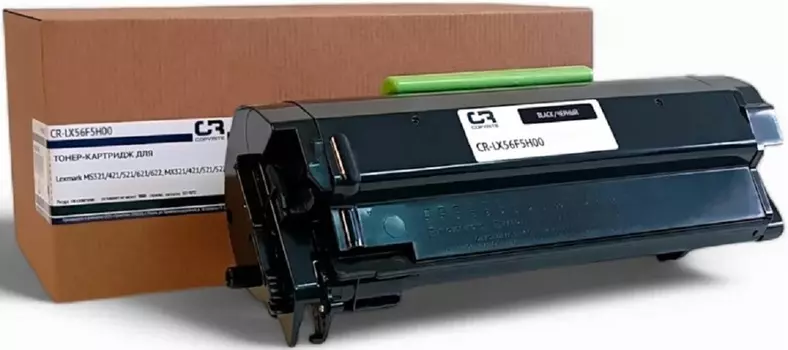 Картридж лазерный CopyRite 56B5H00 CR-LX56F5H00 черный (15000стр.) для Lexmark MS321/421/521/621/622/MX321/421/521/522/622