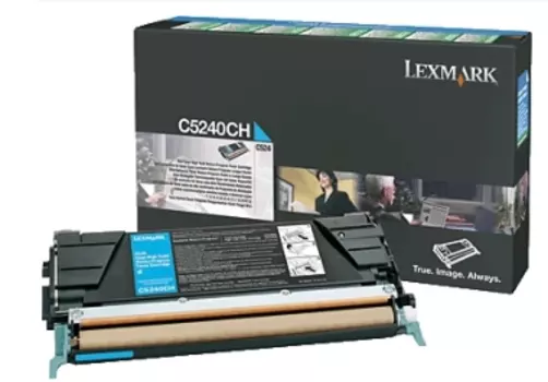 Картридж Lexmark C5240CH C524 Return Cyan High Yield, 5K