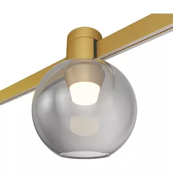 Магнитный трековый светильник 24V ST Luce Farm ST819.206.03 Золотистый LED 1*3W
