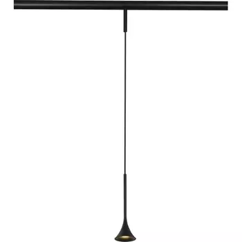 Магнитный трековый светильник ST Luce Super5 ST688.436.05 черный LED 1*5W 3000K 24V