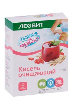 Кисель очищающий, 20 г, 5 шт
