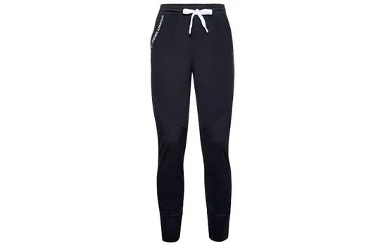 Женские трикотажные спортивные штаны Under Armour, цвет Black