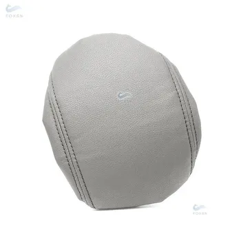 Чехол на подлокотник из искусственной кожи с губкой для VW Golf 7 2014 2015 2016 2017 2018, подлокотник с центральным управлением, отделка кожи чёрный