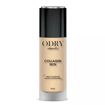 ODRY Маскирующий тональный крем с матовым финишем COLLAGEN SKIN тон 01