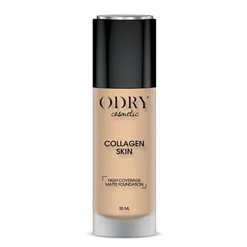 ODRY Маскирующий тональный крем с матовым финишем COLLAGEN SKIN тон 01
