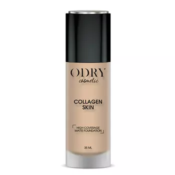 ODRY Маскирующий тональный крем с матовым финишем COLLAGEN SKIN тон 01