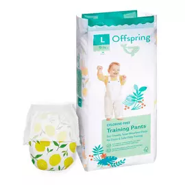 OFFSPRING Трусики-подгузники, L 9-14 кг Лимоны 36.0