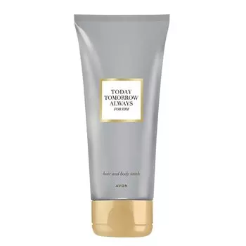 Шампунь-гель для душа для мужчин Today. Tomorrow. Always, 200 мл