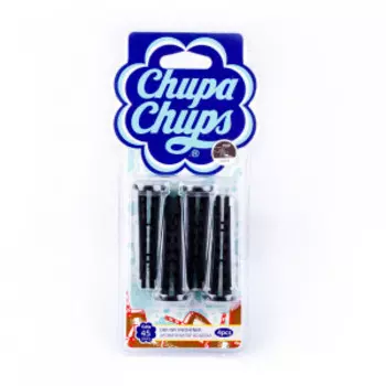 Ароматизатор воздуха "Chupa Chups" (Cola) на дефлектор, 4 шт. CHP1707