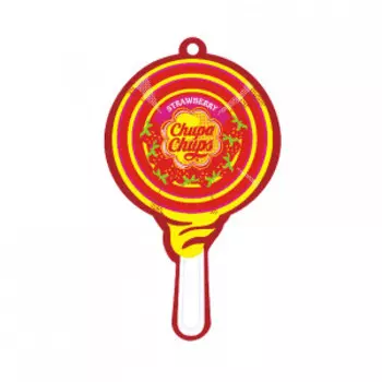 Ароматизатор воздуха "Chupa Chups" подвесной (Клубника со сливками) CHP700