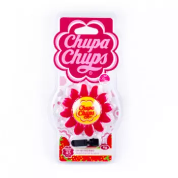 Ароматизатор воздуха "Chupa Chups" (Strawberry Cream) на дефлектор CHP1802