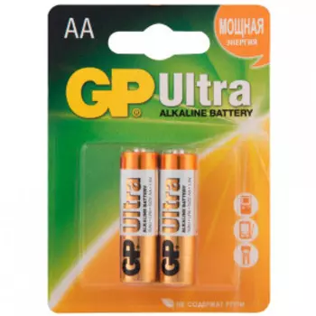 Батарейка GP AA Ultra Alkaline блистер 2 шт 15AUBC2