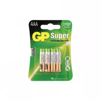 Батарейка GP AAA Super Alkaline блистер 4 шт GP24A2CR4