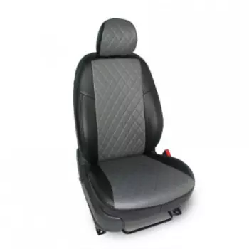 Чехлы из экокожи Ромб для Hyundai Creta 2016- 88915