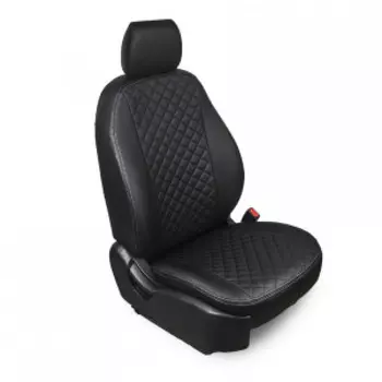 Чехлы из экокожи Ромб для Volkswagen Tiguan (со столиками) 2010-2017 88962
