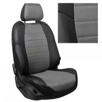 Чехлы на сиденья KIA Optima 3 Sd c 2010г. G Al BK/GY / ki-op-op-chese-a