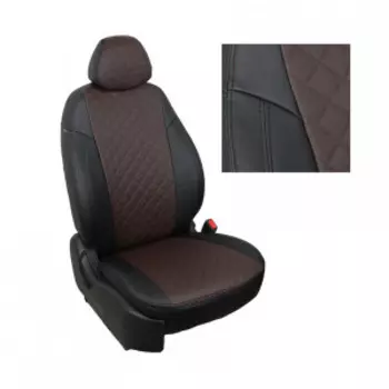 Чехлы на сиденья Skoda Superb III c 15г. G BK/CH R / sk-ssiii-wq2fv-chesho-r