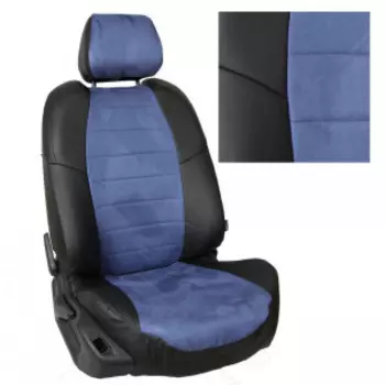 Чехлы на сиденья TOYOTA Corolla Sd c 13г. G Al BK/BL / ta-ko-e160170-chesi-a