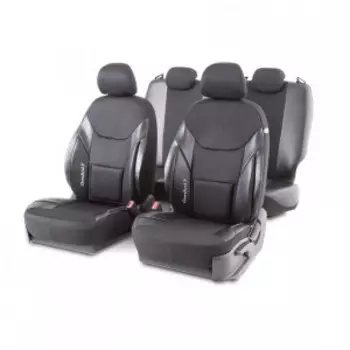Чехлы на сиденья универсальные COM-1505GJ BK/BK