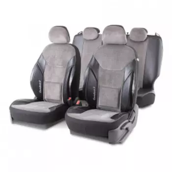 Чехлы на сиденья универсальные COM-1505GK BK/D.GY