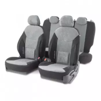 Чехлы на сиденья универсальные COM-1505VF BK/D.GY