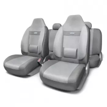 Чехлы на сиденья универсальные COMFORT COM-1105H D.GY/L.GY